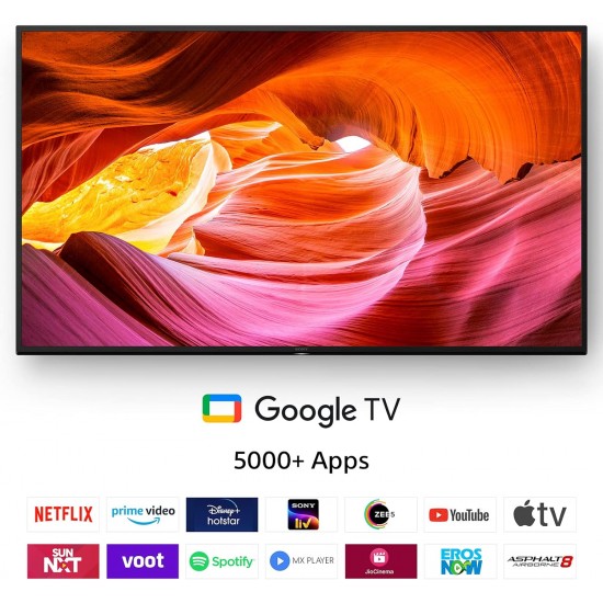 Sony Bravia 4K Ultra HD Smart LED Google TV 65X75K with Alexa Compatibility